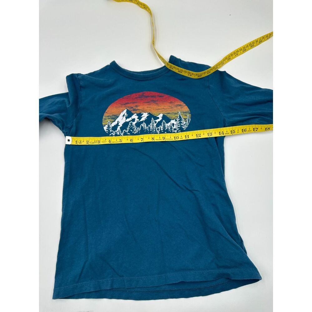 Crew Cuts Top for Children Graphic Tee Mountains Crew Neck Sz L Long Sleeves EUC - Picture 3 of 7